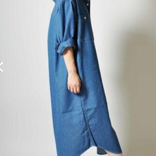 未使用のブランド・デニムワンピースあげます。の画像