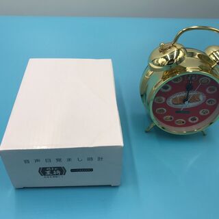 😸【新品・未使用品】餃子の王将の景品 『音声目覚まし時計』『基本送料無料』の画像