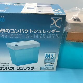 【新品・未使用品】小型シュレッター ＴＷＩＮＢＩＲＤの画像