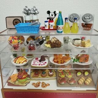 50'S Cafe ミッキーマウス ディズニー リーメント ぷちサンプル ミニチュアの画像