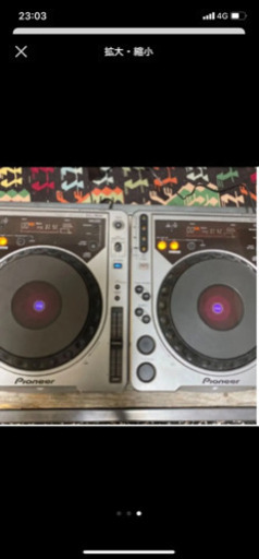 cdj パイオニア　ヘッドホンセット売り