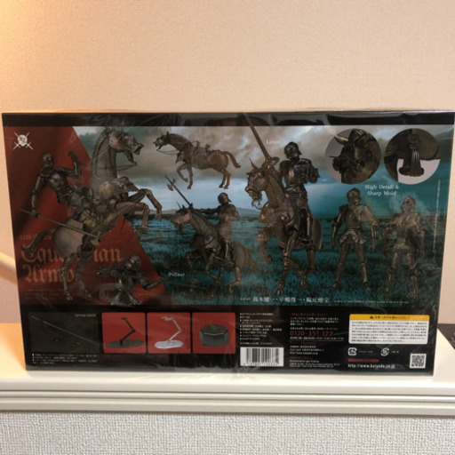 海洋堂　タケヤ式自在置物　エクエストリアンアーマーブロンズ　新品です。