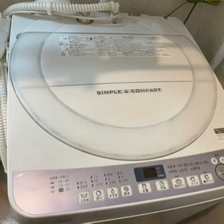2018年製‼︎  7kg‼︎   ☆SHAR洗濯機☆