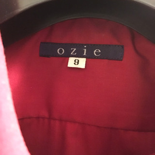 シャツ 9号 OZIE 赤の画像