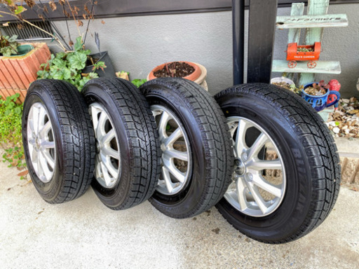 【更に値下げ】ホイール スタッドレスタイヤ（145/80R13）ブリザックVRX