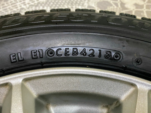 【更に値下げ】ホイール スタッドレスタイヤ（145/80R13）ブリザックVRX