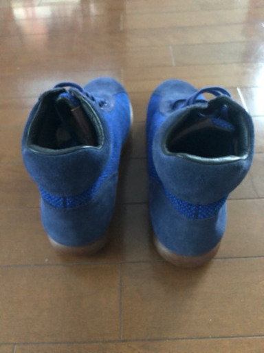 未使用品 希少 CAMPER together PELOTAS KVADRAT カンペール トゥギャザー スニーカー ハイカットブルー40（25.5cm）