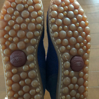 未使用品 希少 CAMPER together PELOTAS KVADRAT カンペール トゥギャザー スニーカー ハイカットブルー40（25.5cm）の画像