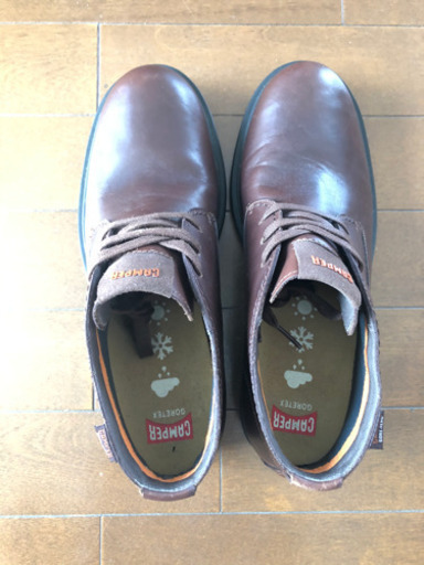 CAMPER GORETEX カンペールブーツ ブラウン　40サイズ（25.5cm）ゴアテックス 茶系 未使用品
