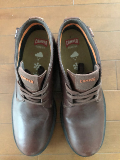 CAMPER GORETEX カンペールブーツ ブラウン　40サイズ（25.5cm）ゴアテックス 茶系 未使用品