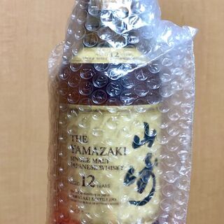 サントリー山崎12年　シングルモルト ウイスキー　700ml×1本　マイレージ2021年12月　未開栓・新品