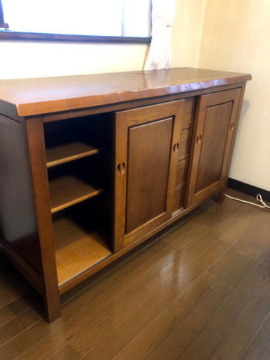 高級　テーブル　テレビ置き　棚　美品
