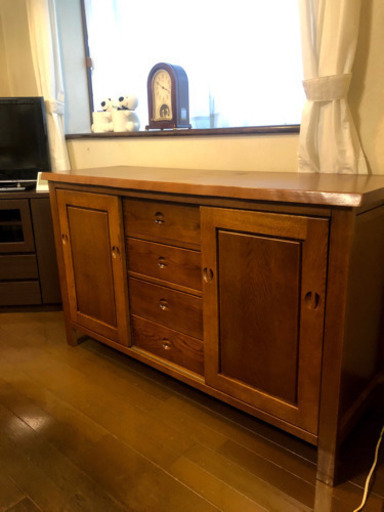 高級　テーブル　テレビ置き　棚　美品