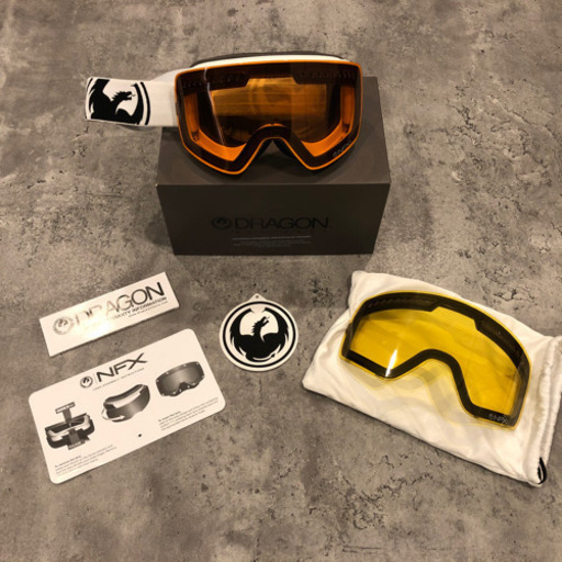 ドラゴン DRAGON ゴーグル NFXs スペアレンズ付き