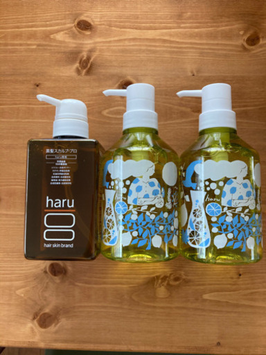 新品・未使用＊haru スカルプシャンプー　3本セット＊