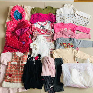 取り置き中:早い者勝ちです！子供服　女の子　90  冬バージョン