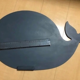 ⭐︎ウェルカムスペース　雑貨　クジラの黒板⭐︎の画像