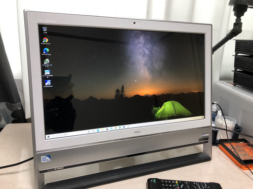 交渉中につき受付を一時停止いたします。NEC 一体型パソコン　VN370/LS Core i5へ換装　 8GBメモリ　使用時間少ないSSD512GB