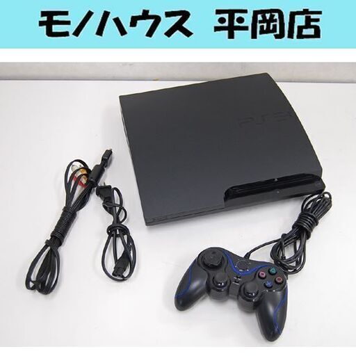 PS3 本体 CECH-3000B チャコール・ブラック 320GB バージョン4.65 プレステ3 ジャンク扱い ☆札幌市 清田区 