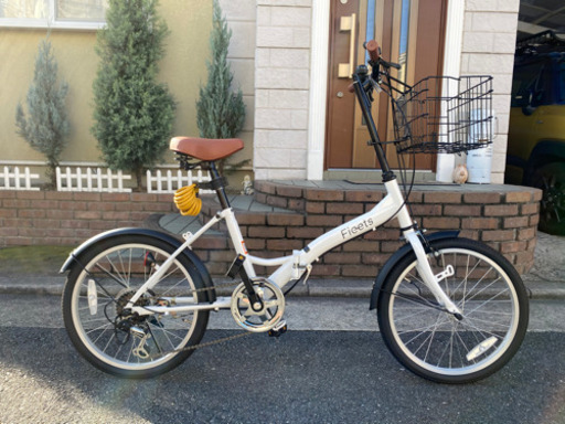 週末特価❗️今年7月購入折り畳み自転車変速機付き