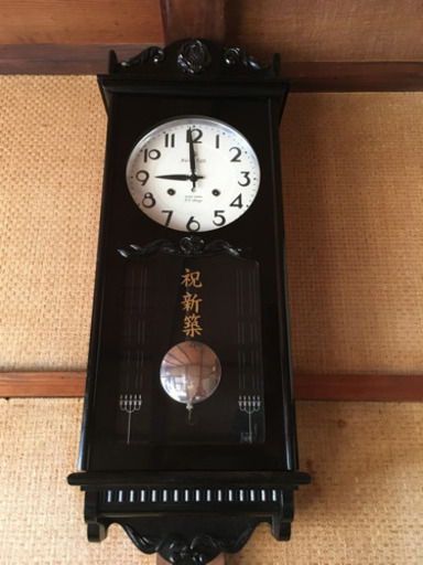 柱時計 ねじ式 （レトロ）