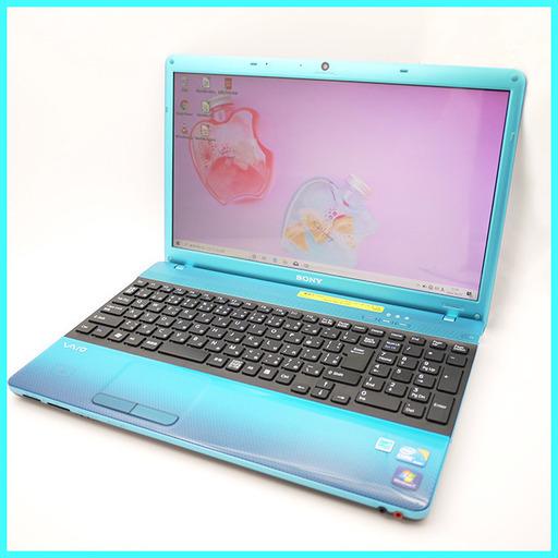 人気色ブルー SSD搭載 SONY Corei3 メモリ8GB ノートパソコン