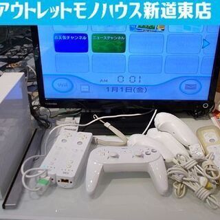 Wii 本体 FIT バランスボード クラコン リモコン4個 ヌ...