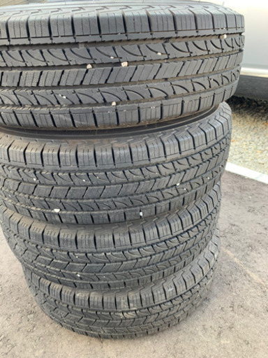 【アルミ付4本セット】【2020年製バリ山】ヨコハマ ジオランダーH/T 195/80R15 107/105L LT アウトラインホワイトレター