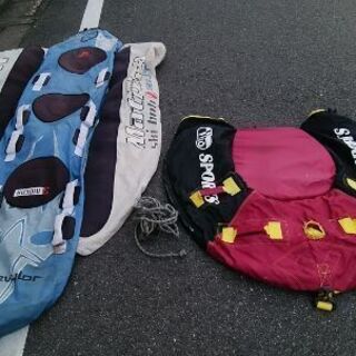 13日まで商談中★早い者勝ち★バナナボート＆一人乗りチューブ＆牽...