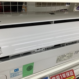 安心の12カ月保証付き　壁掛けエアコン　SHARP AY-J22S-W 2020年製