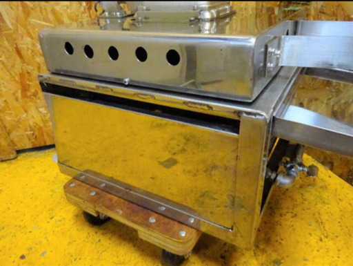 (86-15)RINNAI リンナイ イカ焼き器 TYPE R-402-2 両面プレス式 都市ガス用 業務用 中古 厨房機器 縁日 屋