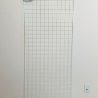【未使用】メッシュパネル　60cm×150cm ホワイト