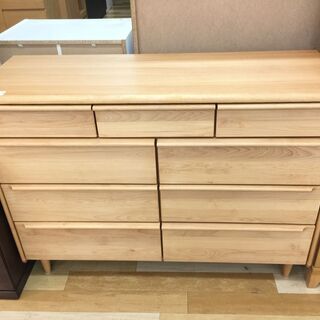 ニトリ　4段チェスト　ナチュラル【トレファク岸和田店】