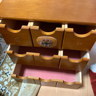 カントリー小物入れの画像