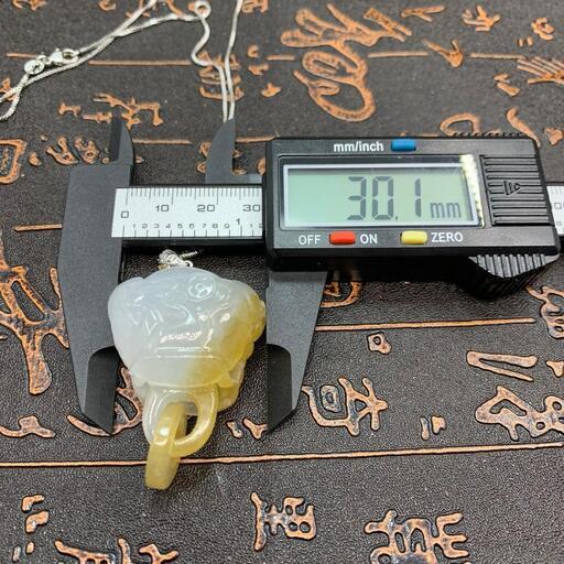 福袋 ネックレス 龍頭 本翡翠 氷ヒスイ 二色 ゴールド 誕生日プレゼント 鑑別書有