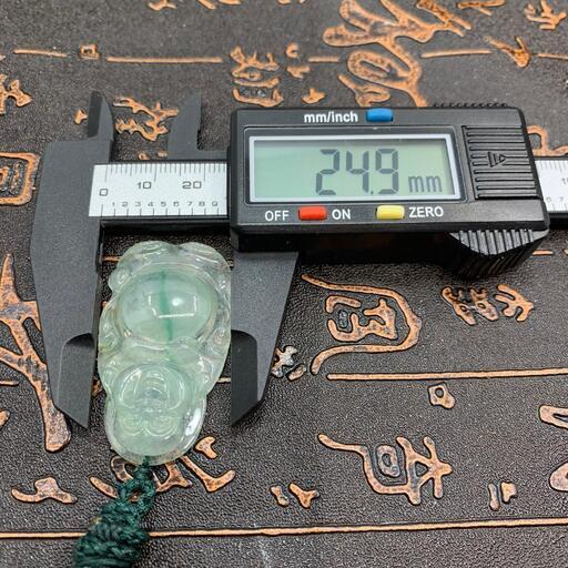福袋 ネックレス 仏様 本翡翠 氷ヒスイ 高級緑色 誕生日プレゼント 縁起物 鑑別書有