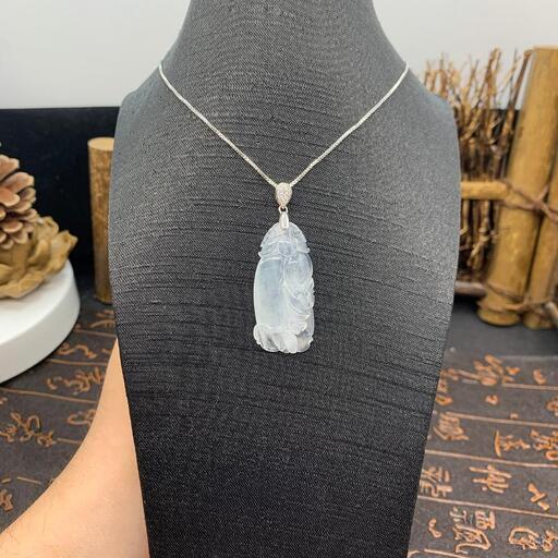 福袋 ネックレス 白菜 本翡翠 氷ヒスイ 誕生日プレゼント 透明色