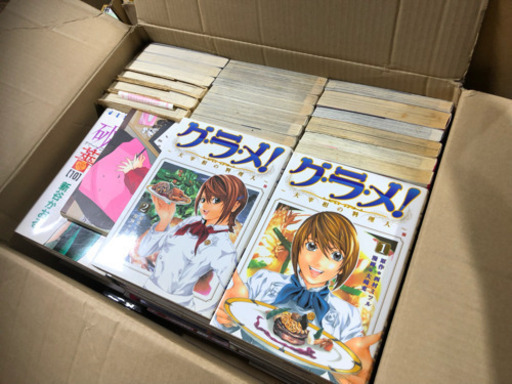 コミック、小説など大量