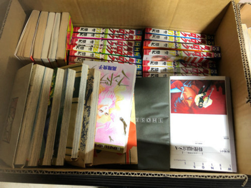 コミック、小説など大量