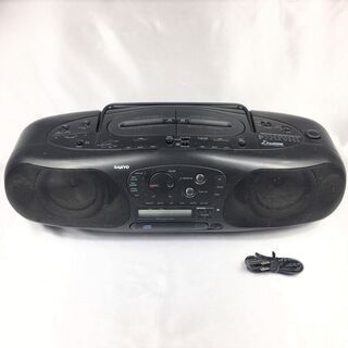  希少【動作OK】サンヨー　SANYO　CDカセットデッキ　PH...