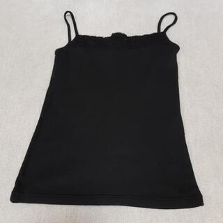 キャミソール　黒　サイズS