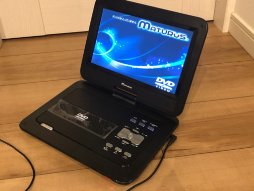 10インチ ポータブルDVDプレーヤー  MATURUS ADP-1003MK