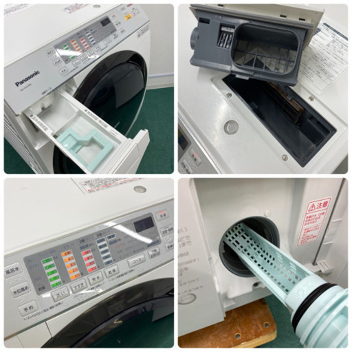 配達無料地域あり＊Panasonic ドラム式洗濯機 2017年製 大容量１０キロ＊