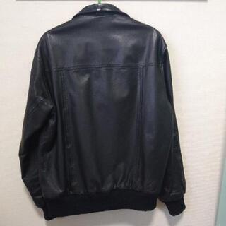 皮　ジャケット　メンズ　Ｌ　古着の画像