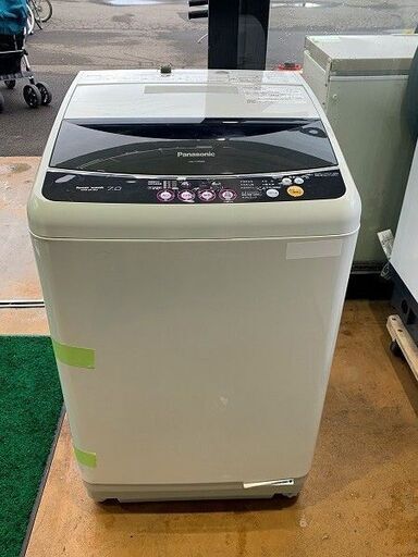 【苫小牧バナナ】2010年製 パナソニック/Panasonic 7.0kg 洗濯機 NA-F7PB2B ホワイト系 家族向け 清掃済み
