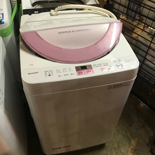 JH01263 SHARP全自動洗濯機　2017年製