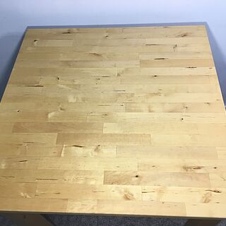 【引渡済】IKEA（イケア） 木目調 パイン材 ダイニング カフェ テーブルの画像