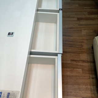 バーカウンターテーブル ニトリ ホワイト×ブラック