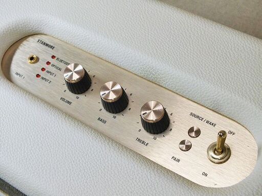 【苫小牧バナナ】美品 Marshall STANMORE Bluetooth スピーカー マーシャル スタンモア 高音質 ワイヤレス 