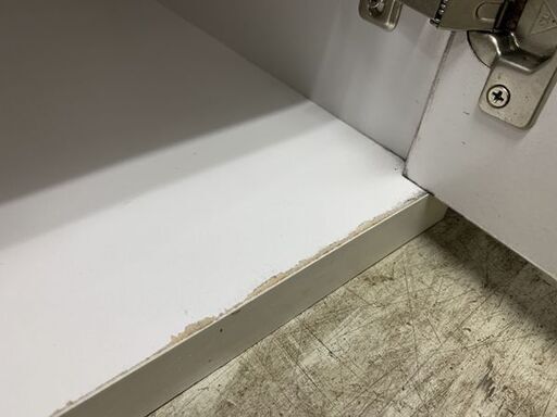 スリムロング 食器棚 幅29.5cm 木製 ホワイトキッチン収納 キッチンラック 省スペース 南12条店